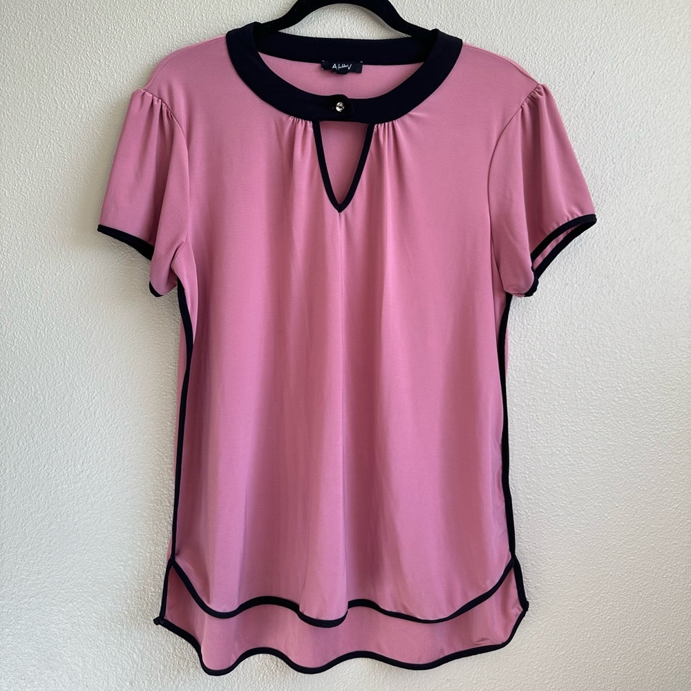 AUW Pink Blouse/Top